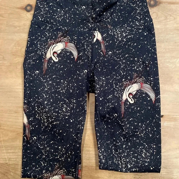 Anthropologie Free People Movement Swan Leggings size xs tall high waisted - Picture 10 of 11
